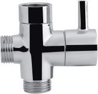 Separador de tuberías de 3 vías en forma de T, Divisor de grifo de latón duradero Acabado en cromo, Mezclador de ducha termostático Grifo Mano a Mano Montaje en pared - details 2