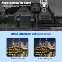 Cámara IP WiFi con Triple lente de 15MP, Zoom 4X, cámara de seguridad inalámbrica para exteriores, protección de seguridad inteligente, cámaras de vigilancia CCTV PTZ - details 5