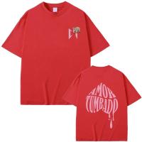 Camiseta Hip Hop Oversize Para Hombre Y Mujer Con Estampado De Sloth En Rosa Pink De Natanael Cano Moda Casual Transversal - details 3