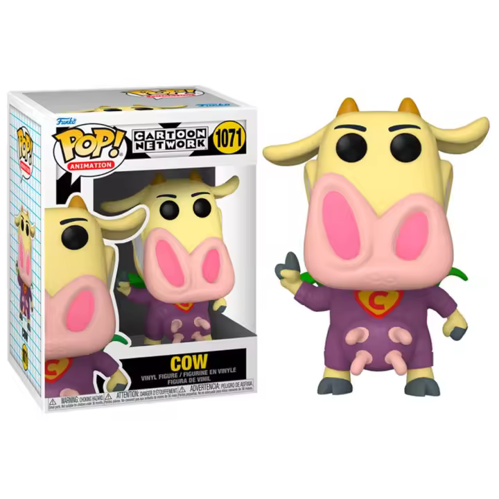 Funko pop animacion cartoon network vaca y pollo super vaca 57791 - 1