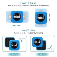 Limpia Acuarios Con Magnético Fuerte Herramienta De Limpieza Para Algas Mini Cepillo Flotante Escáner Para Pequeños Acuarios - details 5