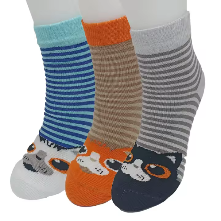 Borinot el Gato - Pack 3 Pares De Calcetines Tobilleros De Gatos - Calcetines Mujer de Gato - Calcetines Unisex De Gato - 1