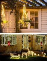 Guirnalda Solar De Navidad Decorativa LED De Hilo De Cobre Para Exteriores 4/7/12/22/32M Luces De Fiesta Para Hogar Bodas Jardín - details 10