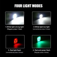 Linterna Frontal Recargable USB De Alta Potencia Con 3 Fuente De Iluminación Para Caza Camping Running Nocturno Lámpara LED - details 6