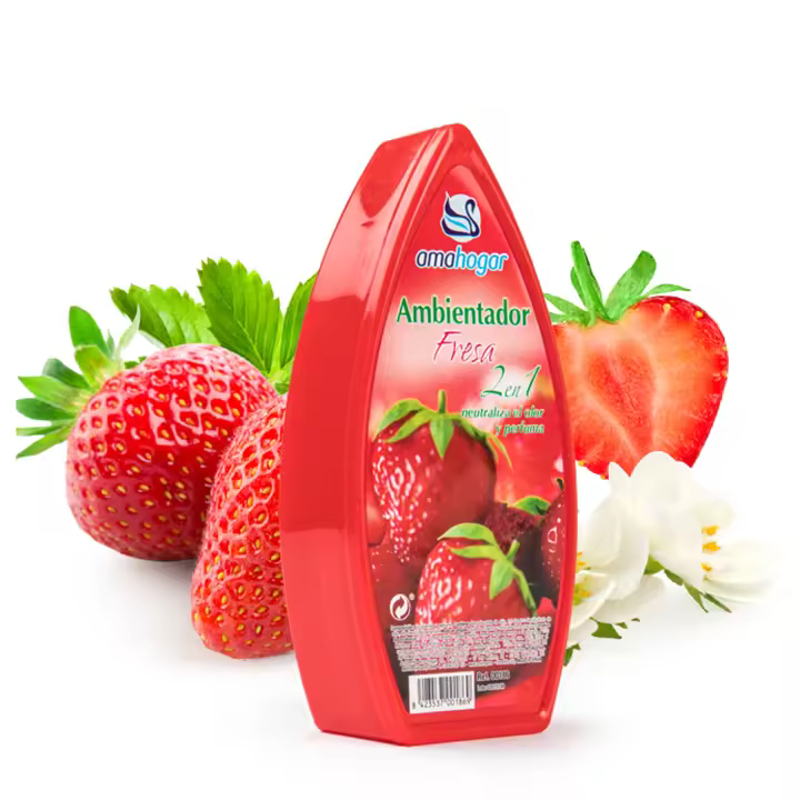 UD - Ambientador Amahogar Gel Classic – Pack 12x95g | Larga Duración, Aromas Frescos | Para Hogar, Coche y Oficina - 1