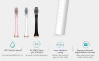 Cepillo De Dientes Eléctrico Sonic Para Adultos IPX7 Impermeable Cabeza De Cepillo DuPont Recargable Por USB Limpieza De Alta Frecuencia 6 Modos De Limpieza - details 5