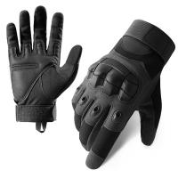 Guantes Motociclista Completo Dedos Antideslizante Militar Guantes Deportivos Al Aire Libre Protector Unisex Talla M L XL Colores Negro Verde Marrón - details 8