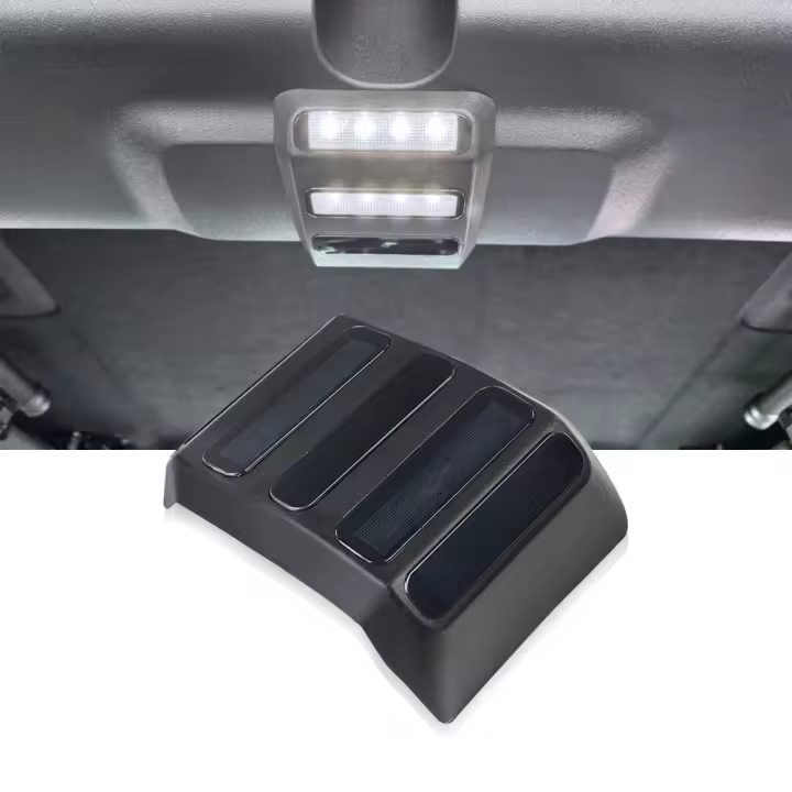 Luz De Lectura Trasera LED Para Ford Bronco 2021-2024 4 Puertas Lámpara De Techo De Maletero No Compatible Con 2 Puertas Color Negro - 1