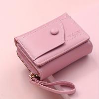 Cartera de Mujer Nueva 2025, Short cartera with Cremallera para Mujer, Monedero de Tres pligues, Linda Cartera de estudios para Mujer - details 2