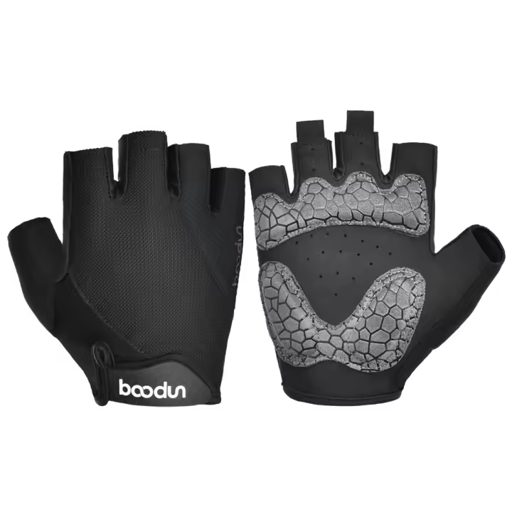 Guantes de Cycling Boton de Primavera y Verano con coses de silicona, Nuevos Guantes De Cycling de Medio Dedo para Exterior - 1