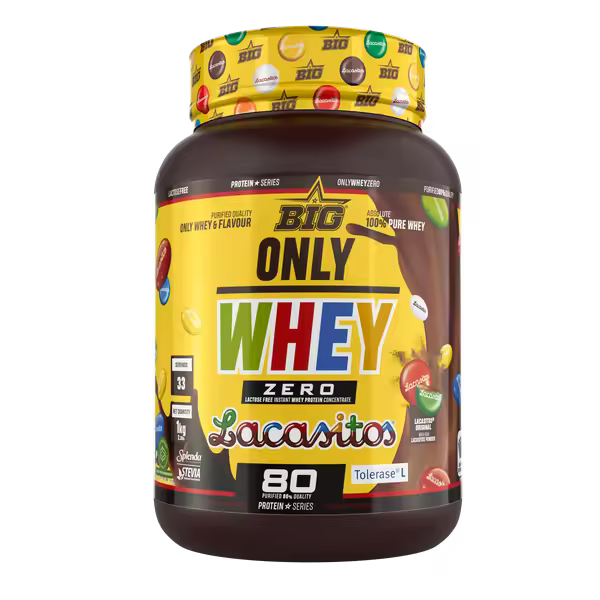 Big Only Whey Zero Lacasitos  Proteína de Suero Sin Lactosa - Sabor Lacasitos Original - 1