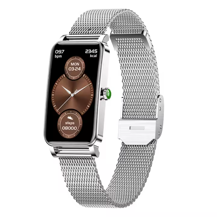 Reloj inteligente para mujer con control de la frecuencia cardíaca, presión arterial, recordatorio de período fisiológico, dial multimodo, reloj inteligente intercambiable - 1