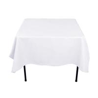 Mantel Blanco Rectangular Brillante De Color Sólido Para Comedor Café Hotel Banquete Boda Fiesta Tamaño 145cmX200cm 145cmX220cm - details 13