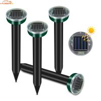 Repelente Ultrasonido Solar Electrónico Repelente De Ratas Serpientes Insectos Alta Potencia Vibración Batería Integrada IP64 Exposición Solar Para Exterior - details 0