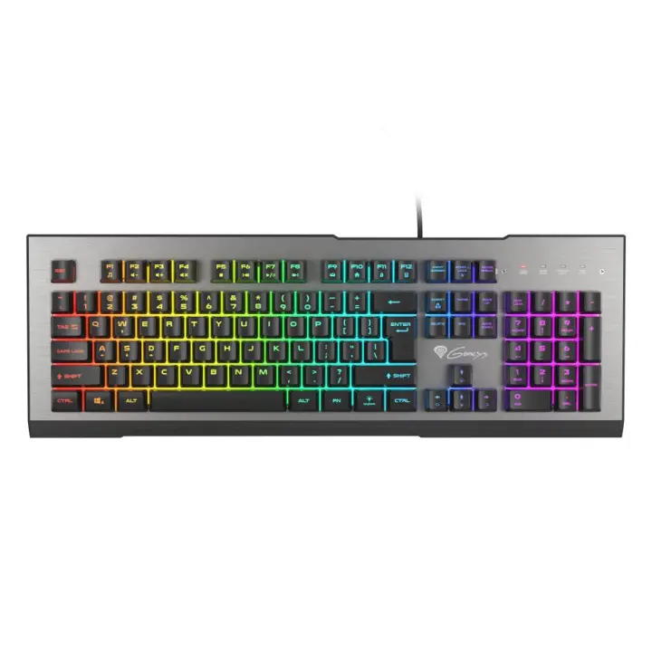 Teclado gaming genesis rhod 500 rgb retroiluminado layout español - 1