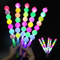 1Pcs Lámpara LED De Colores Brillantes En Forma De Calabaza Dulce Stick Fluorescente Para Conciertos Y Fiestas Juguete De Flash Proporciones De Equipamiento - details 0