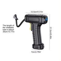 Bomba de Aire Portátil  120W Inalámbrica/Cableada Inflador de Neumáticos Digital para Coche Bicicleta Bolas Tipo de Enchufe: PUMPS - details 2