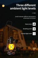 Lámpara De Camping Retro Con Luz De Decoración Y Aire De Campo Con 3 Modos De Iluminación Caballo Colgante LED Recargable Para Exterior - details 2