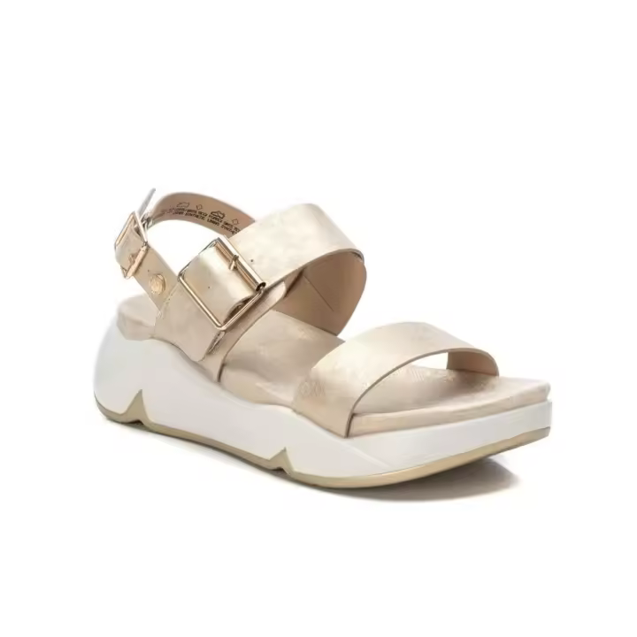 Sandalias planas XTI 142738 Mujer Metalizado - 1
