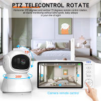 Monitor De Bebé Con Cámara Infantil Y Visión Nocturna 5" IPS Audio Bidireccional Pan Tilt USB Carga Seguridad VOX Despertar - details 8