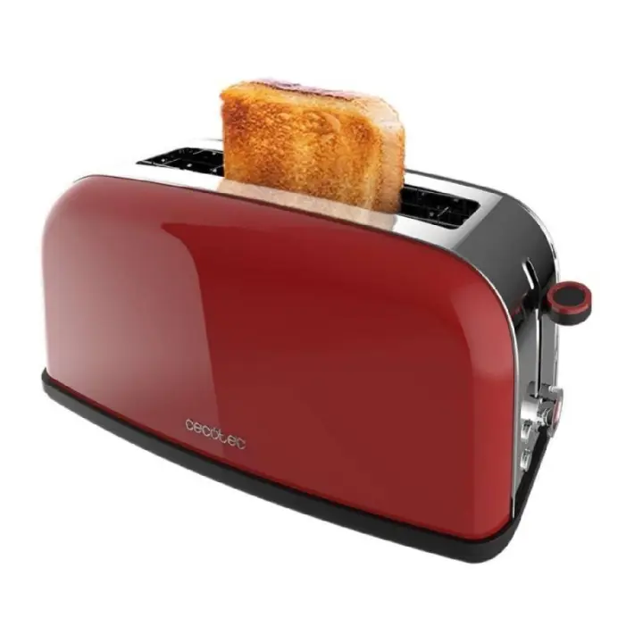 CECOTEC 04840 - Tostador vertical Toastin' time 850 Red Long Lite - 1