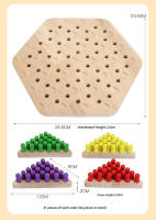 Juego De Ajedrez Geométrico Con Cadena Juguete De Entrenamiento Para La Interacción Familiar Y El Pensamiento Juguetes De Regalo Para Despacho - details 14