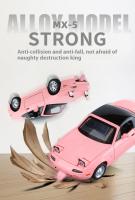 Modelo De Coche De Escala 1/24 Mazda MX-5 En Aleación Con Efectos Sonoros Auténticos Pieza Perfecta Para Expositores Y Coleccionistas De Coches - details 4