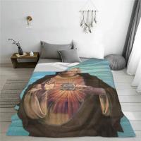 Manta Suave Jesus-Obi Para Viajes Cubierta De Silla Y Cama Estilo Moderno Adecuada Para Otoño Primavera Antipelusa Portátil - details 8