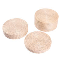 Cojín De Silla De Paja Japonesa Para Meditación Y Yoga Decoración Del Hogar Cojín De Ceremonia Del Té Estilo Pastoral Diametro 30cm Espesor 5-10cm - details 9