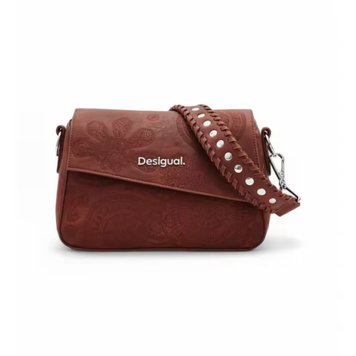 Desigual | Mujer | Bandolera Mini marrón - 1