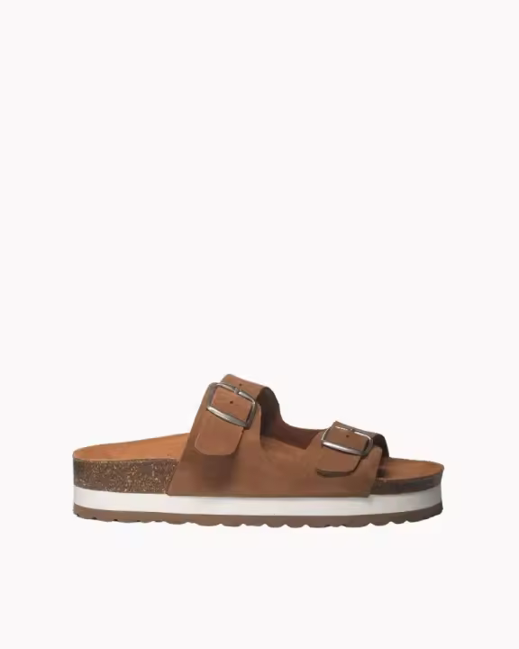 RKS 11097 Sandalias Abiertas Mujer Marrón - 1