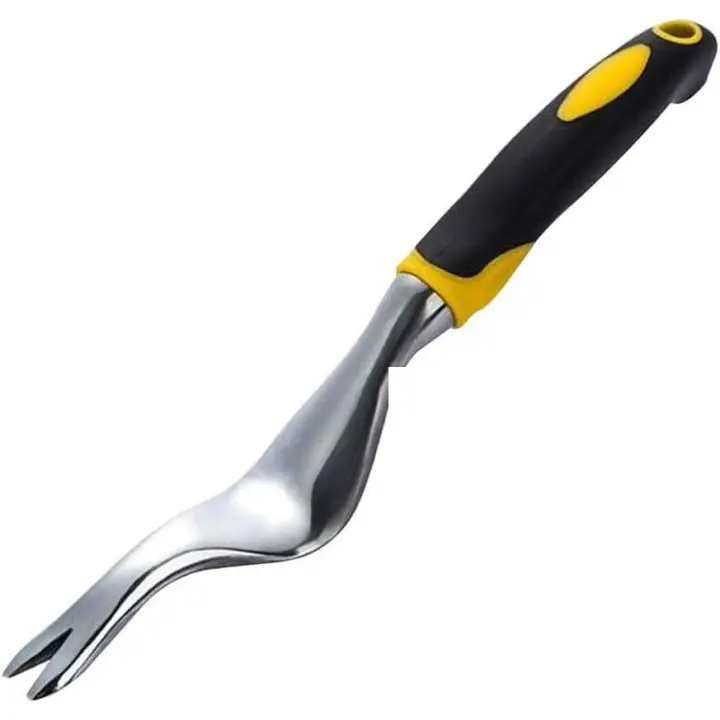 Manual Weed Puller, Aluminum Alloy Tool Garden Weeder with Ergonomic Handle for Removing Dandelions and Other Weeds - 1