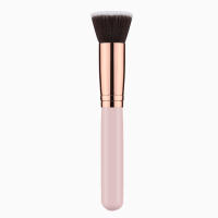 Cepillo De Maquillaje Flat Kabuki Para Base Líquida Crema Polvo Contorno Blending Grande Herramientas De Belleza Para Rostro - details 0