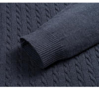 Suéter De Hombre De Alta Calidad Otoño/Invierno Con Mangas Largas Y Cuello Redondo Suave Y Grueso Estilo Casual Sin Capucha - details 8