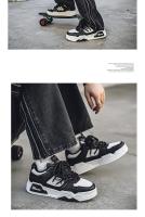 Zapatos De Hombre Casual Zapatillas Deportivas Verano Plataforma Moda Lujo Skate Tenis Cuero Zapatos De Correr Al Aire Libre Talla Verdadera - details 16