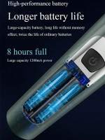 Afeitadora Eléctrica 9D Para Hombres Recargable Impermeable Trimmer De Rotación Para Uso Seco Y Húmedo Batería Recargable - details 9