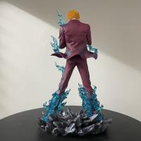 Figuras De Acción One Piece Straw Hat Pirates PVC Luffy Zoro Nami Usopp Robin Sanji Estatua De Escritorio Regalo Para Fans - details 14