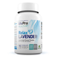 LIFE PRO NUTRITION RELAX LAVENDER 90 CAPS - Favorece la Relajacion - Mejora la Calidad de Descanso y el Bienestar General - details 0