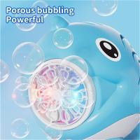 Pistola De Burbujas Automática Con 10 Agujeros Para Niños Juguete De Exterior No Requiere Pilas Ni Agua Específico Para Edad 3-6 Años Material ABS Unisex - details 5