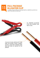 Cargador Inteligente De Batería LiFePO4 De Litio 12V/6A 24V/3A Automático Y Rápido Para Baterías De Plomo-Acero 50AH 75AH 90AH 100AH Material ABS - details 12