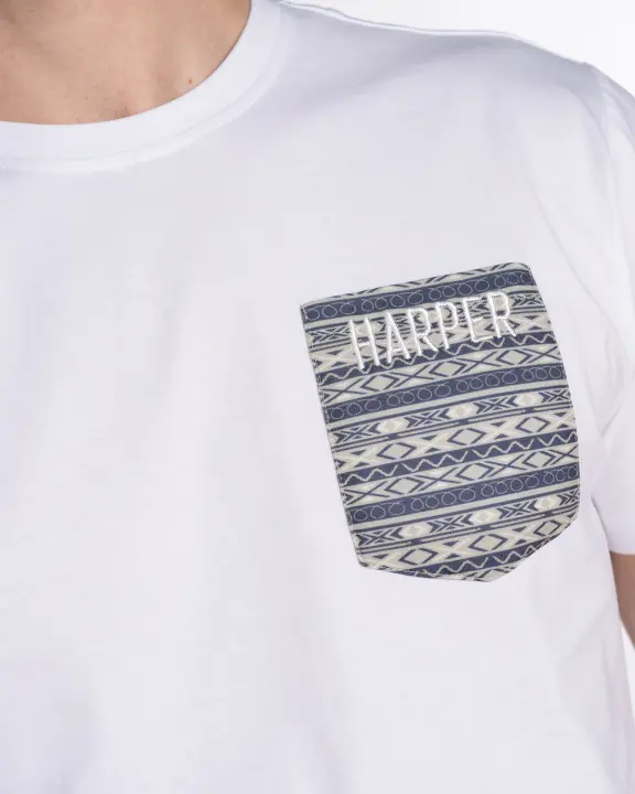 Harper & Neyer Camiseta de Hombre de manga corta Pocket - 1