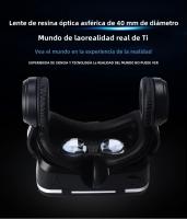 VR Shinecon 6.0 Cabeza De Auriculares Versión 3D Realidad Virtual Estéreo Con Control Remoto Para IOS Android Visión Inmersiva - details 5