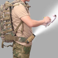 Funda paraLinterna Táctica Al Aire Libre Con Correa Molle Y Soporte De Torcha Rotativo 360 Grados Accesorios De Luz De Caza Bolsa De Cinturón - details 21