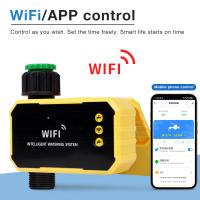 Temporizador De Riego Inteligente Solar WIFI Para Jardín Controlador De Válvula De Agua Digital LCD Sistema De Irrigación Automática 1/2 Camino - details 20