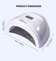 Secador De Uñas LED Profesional UV Con 30 Lámparas Para Pólipos De Gel Tiempo De Secado Ajustable Manicura Doméstica Equipamiento De Belleza - details 6
