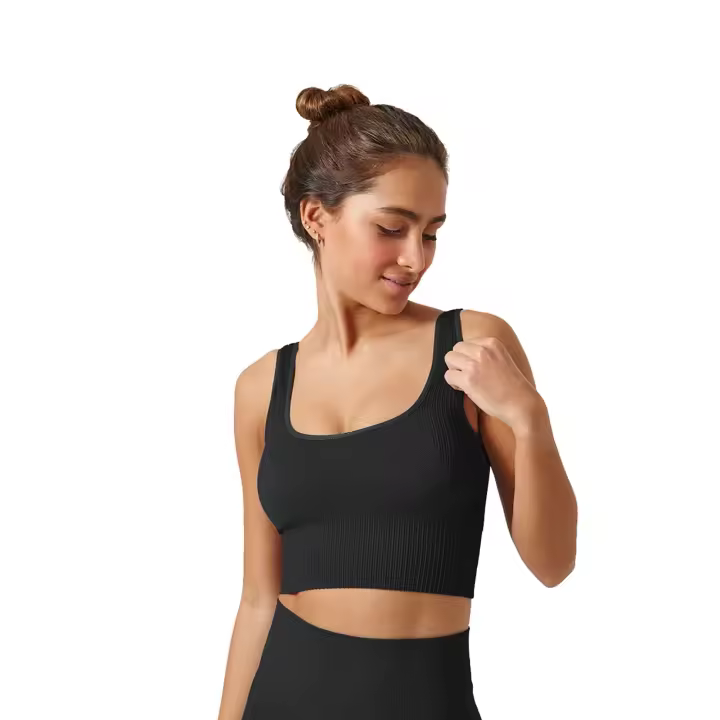 Born Living Yoga - Top Yami Sin Costuras y Tirantes Anchos - 1