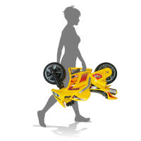 Moto Correpasillos Winner XL de INJUSA para Niños de 4 a 7 Años, Diseño Ergonómico, Ruedas Anchas y Asa de Transporte, Juguete de Exterior Seguro y Duradero Fabricado en España - details 4