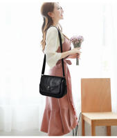 Bolsos de hombro de cuero suave Vintage para mujer, bolsos de lujo, paquete de diseñador, bolso cruzado pequeño, 2021 - details 15