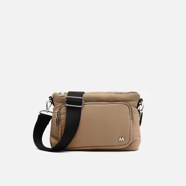 Misako Meli bolso bandolera pequeño acolchado en nylon Money Pocket Maxi - 1