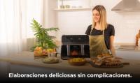 Freidora de Aire sin Aceite 9L Cecotec Cecofry Advance 9000 Window, dietética digital, con pared divisoria móvil, temperatura dual, ventana y tecnología PerfectCook - details 6